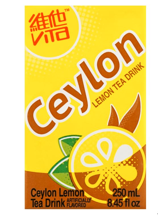 Vitasoy Ceylon  Lemon Tea - 6 count - 8.45 fl oz