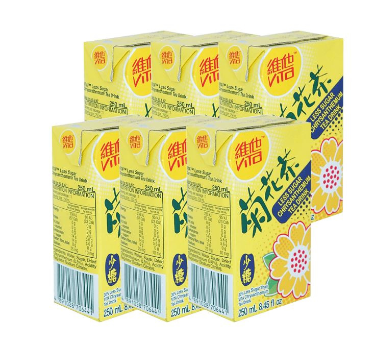 Vitasoy Chrysanthemum Tea - 6 count - 8.45 fl oz
