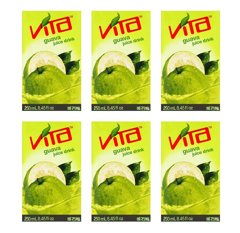 Vitasoy Guava Juice - 6 count - 8.45 fl oz