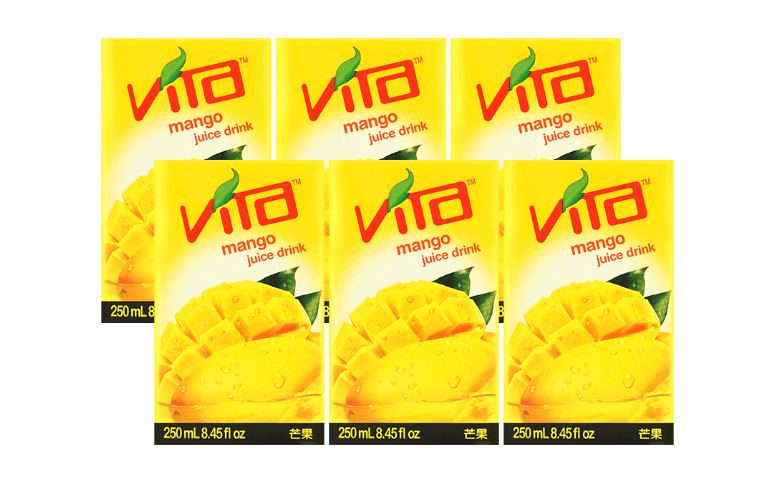 Vitasoy Mango Juice - 6 count - 8.45 fl oz