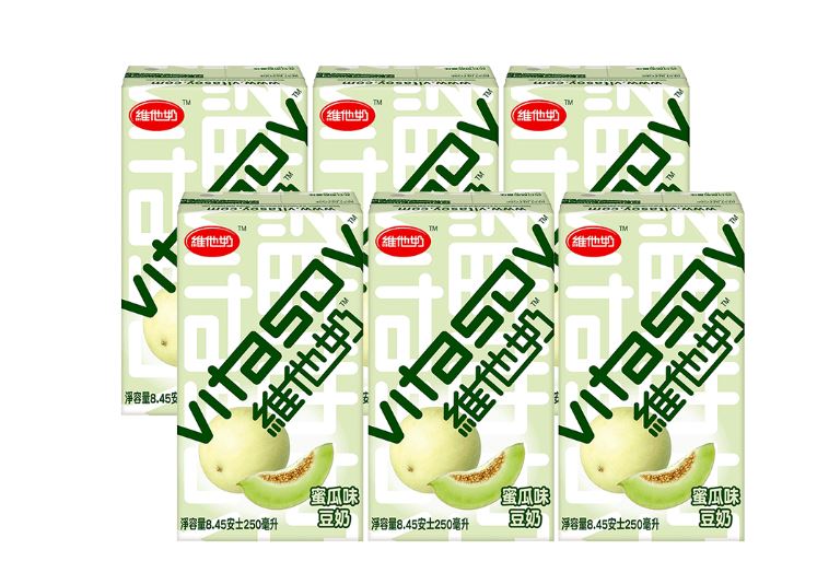 Vitasoy Melon Soy Milk - 6 count - 8.45 fl oz
