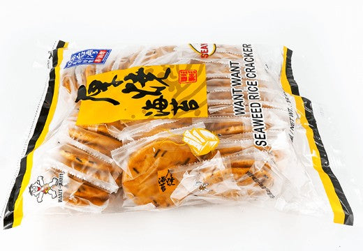 Want Want Seaweed Rice Cracker - 15.87oz