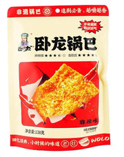 Wolong Spicy Chili Crispy Rice Cracker - 4.86oz