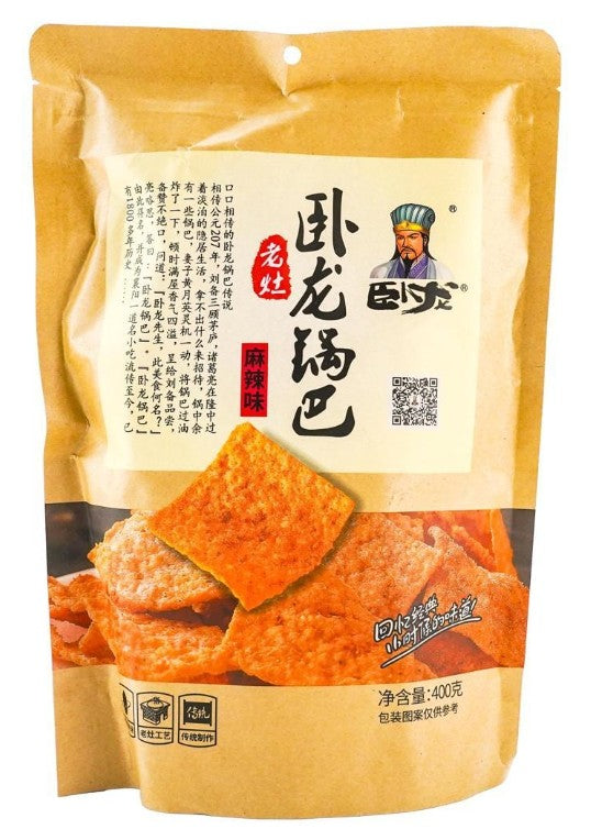 Wolong Spicy Rice Crust - 14.10oz