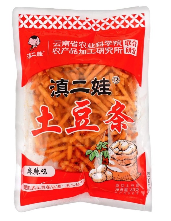 Zew Mala Spicy Potato Sticks - 2.82oz